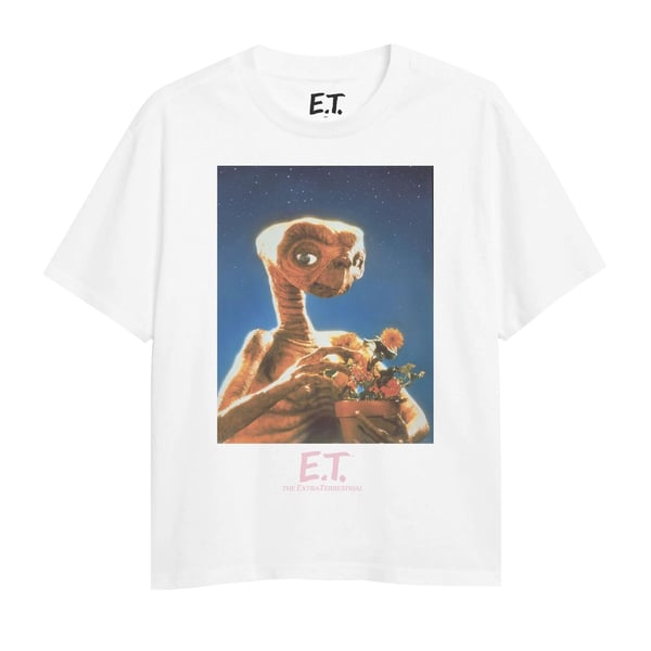 E.T. the Extra-Terrestrial Girls With Flowers T-Shirt