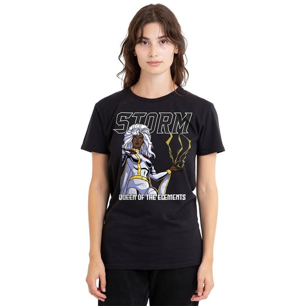 X-Men Unisex Adult Queen Of The Elements Storm T-Shirt