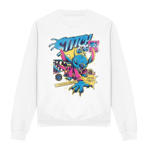 Lilo & Stitch Unisex Adult 626 Comic Sweatshirt