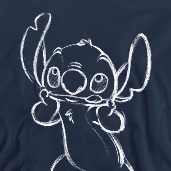 Lilo & Stitch Unisex Adult Sketch Sweatshirt