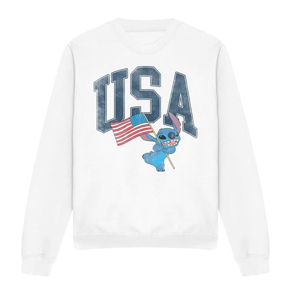 Lilo & Stitch Unisex Adult USA Sweatshirt