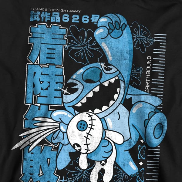 Lilo & Stitch Unisex Adult Manga Jump Sweatshirt