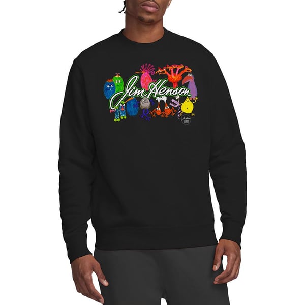 Jim Henson Unisex Adult Group Sketch Sweatshirt