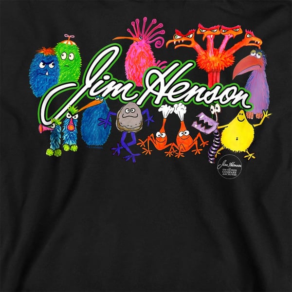 Jim Henson Unisex Adult Group Sketch Sweatshirt