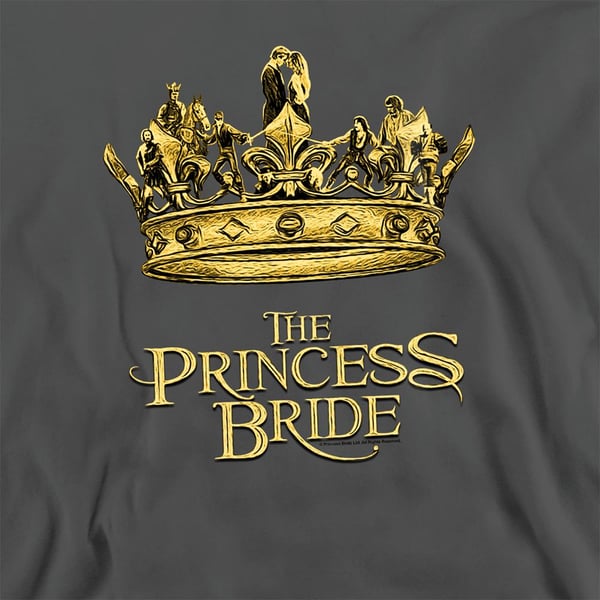The Princess Bride Unisex Adult Crown Sweatshirt