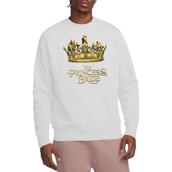 The Princess Bride Unisex Adult Crown Sweatshirt