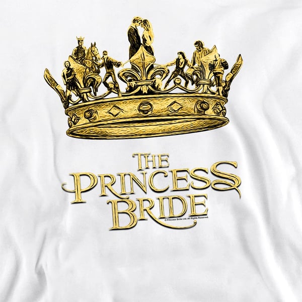 The Princess Bride Unisex Adult Crown Sweatshirt