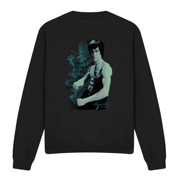 Bruce Lee Unisex Adult Don´t Think Feel Sweatshirt