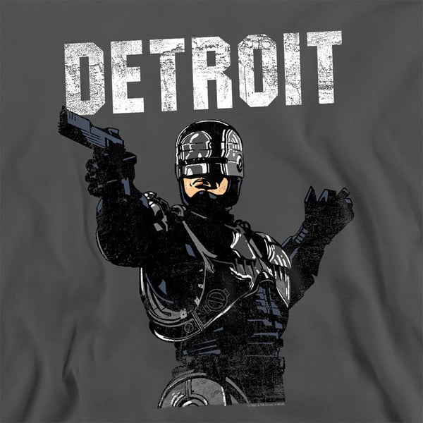 Robocop Unisex Adult Detroit Sweatshirt