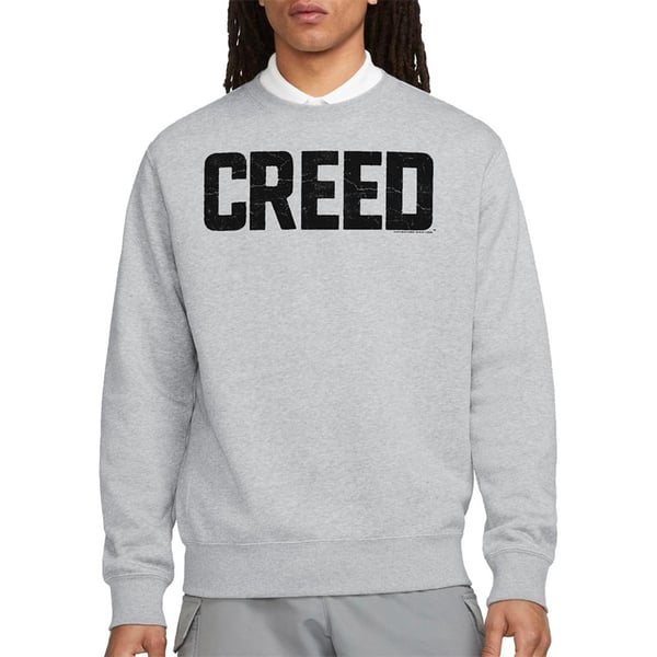 Creed Unisex Adult Cracked Logo Sweatshirt