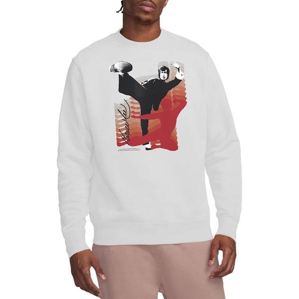 Bruce Lee Unisex Adult Kick It Sweatshirt