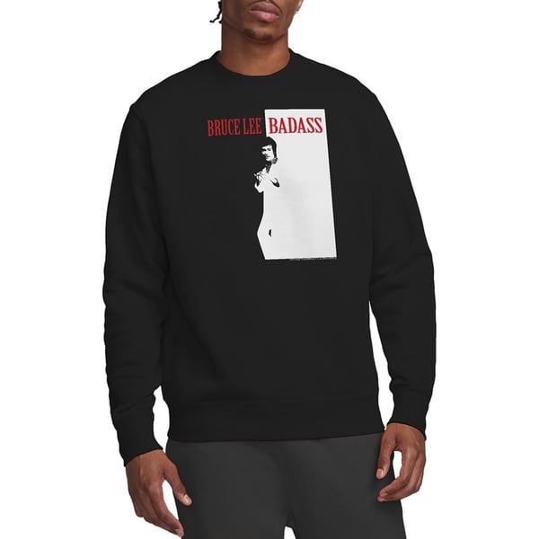 Bruce Lee Unisex Adult Badass Sweatshirt