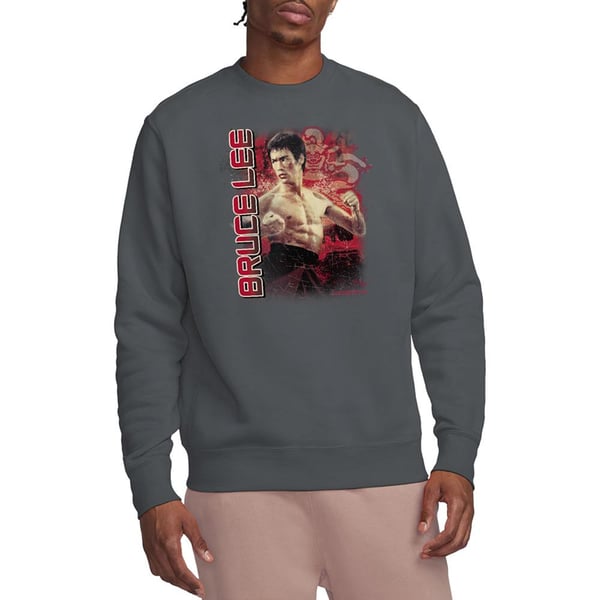 Bruce Lee Unisex Adult Fury Sweatshirt
