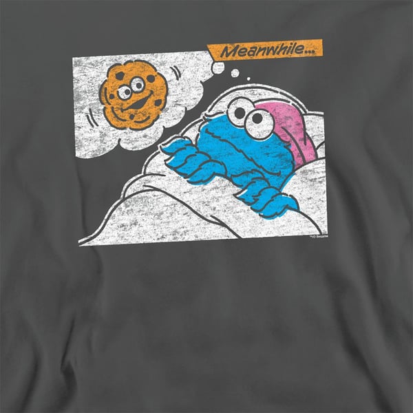 Sesame Street Unisex Adult Meanwhile Sweatshirt