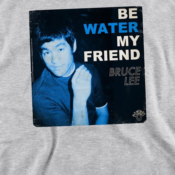 Bruce Lee Unisex Adult Water Sweatshirt