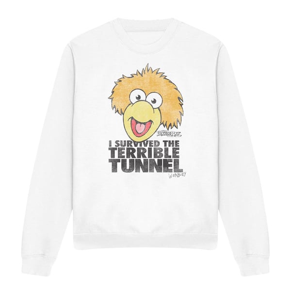 Fraggle Rock Unisex Adult Terrible Tunnel Sweatshirt