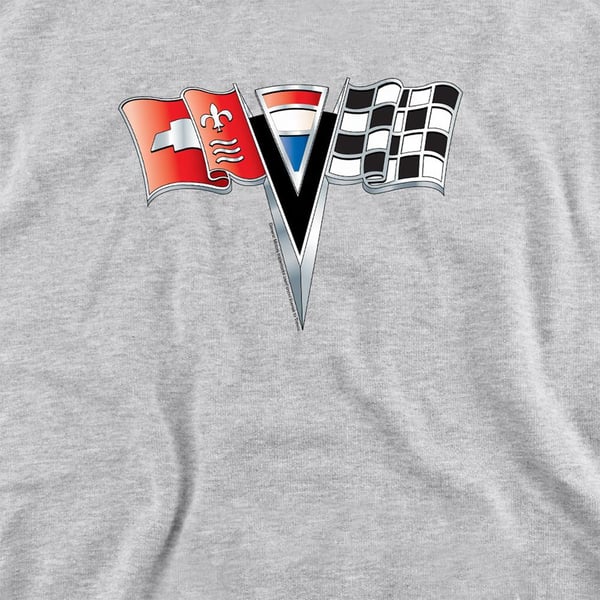 Chevrolet Unisex Adult 2nd Gen Vette Nose Emblem Sweatshirt