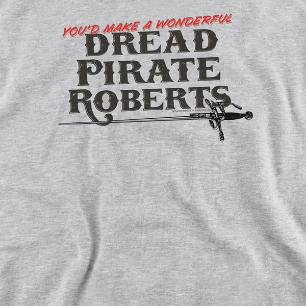 The Princess Bride Unisex Adult Dread Pirate Roberts Sweatshirt