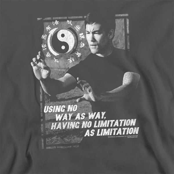 Bruce Lee Unisex Adult No Way As A Way Sweatshirt