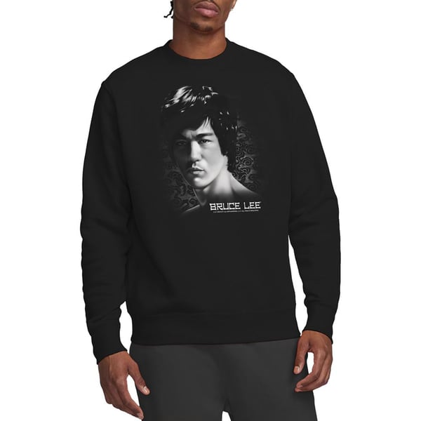 Bruce Lee Unisex Adult In Your Face Hoodie