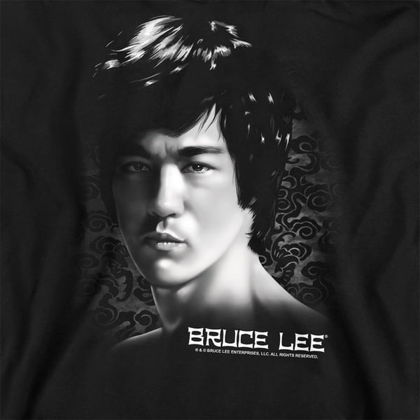 Bruce Lee Unisex Adult In Your Face Hoodie