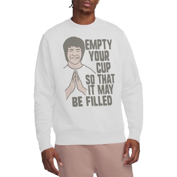 Bruce Lee Unisex Adult The Open Minded Sweatshirt