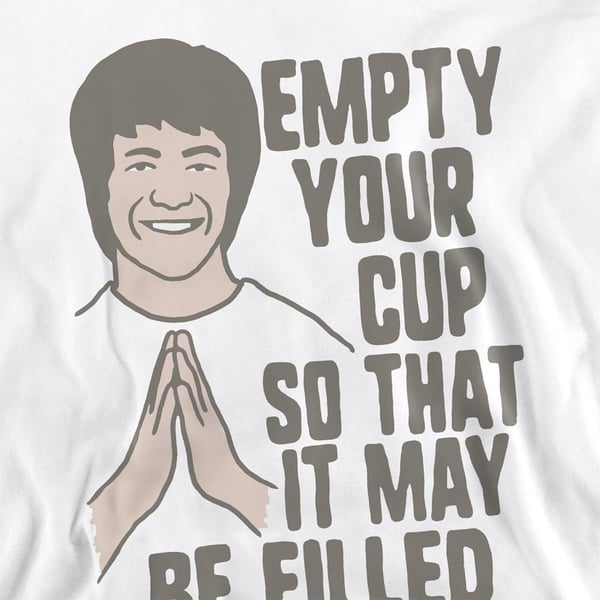 Bruce Lee Unisex Adult The Open Minded Sweatshirt