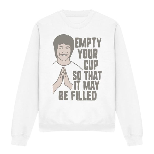 Bruce Lee Unisex Adult The Open Minded Sweatshirt Bruce Lee Unisex Adult The Open Minded Sweatshirt