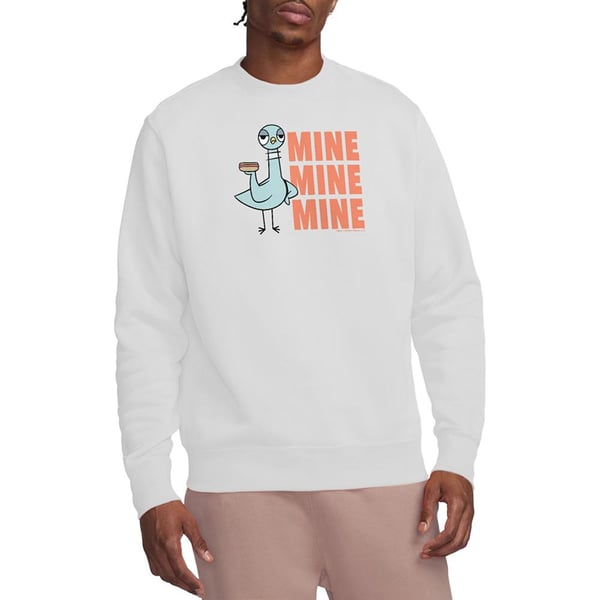 The Pigeon Unisex Adult Hot Dog Sweatshirt