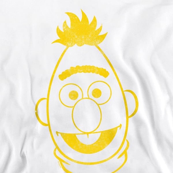 Sesame Street Unisex Adult Bert Mono Sweatshirt