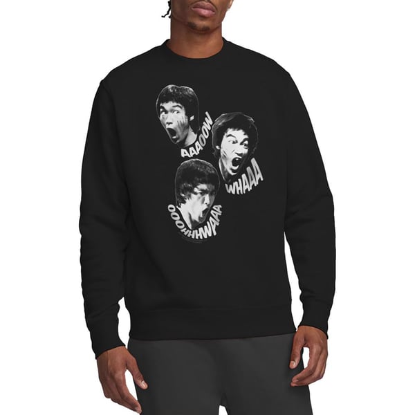 Bruce Lee Unisex Adult Sounds Of The Dragon Sweatshirt