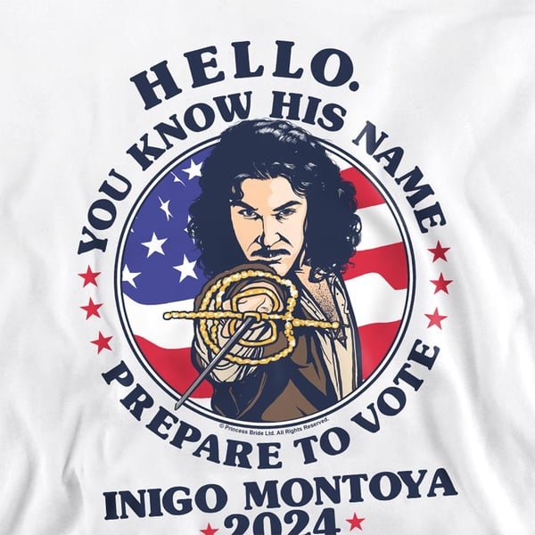The Princess Bride Unisex Adult Prepare To Vote Inigo Montoya Sweatshirt