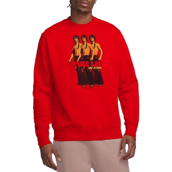 Bruce Lee Unisex Adult Nunchucks Sweatshirt