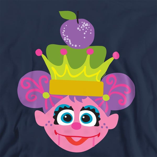 Sesame Street Unisex Adult Abby Cadabby Nutcracker Christmas Sweatshirt