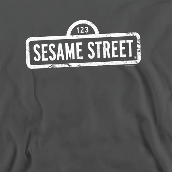 Sesame Street Unisex Adult Logo Sweatshirt