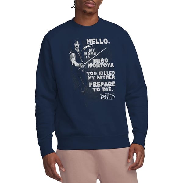 The Princess Bride Unisex Adult Hello Again Sweatshirt