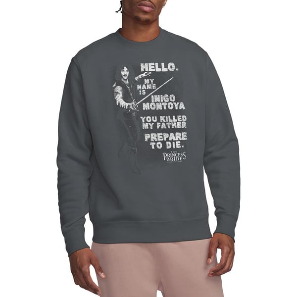 The Princess Bride Unisex Adult Hello Again Sweatshirt