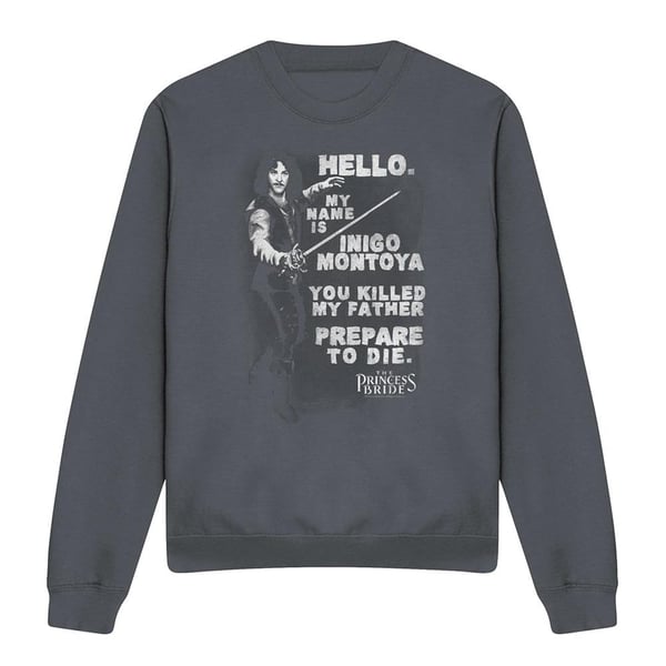 The Princess Bride Unisex Adult Hello Again Sweatshirt