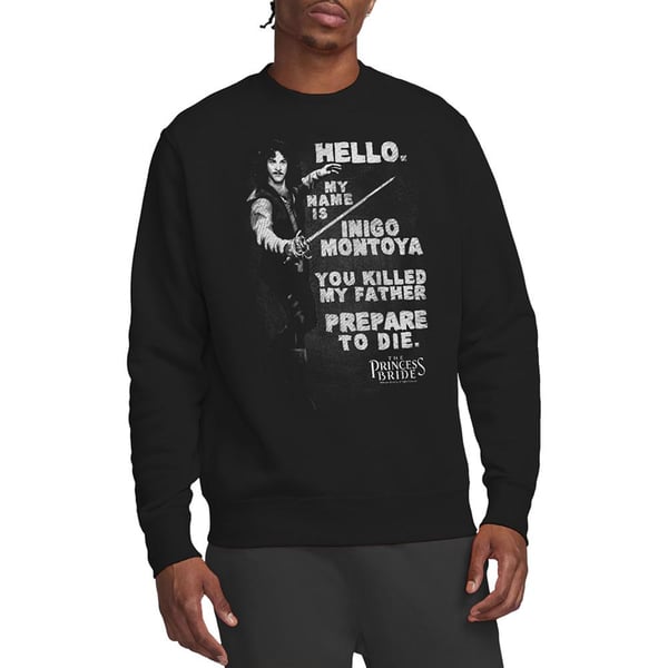 The Princess Bride Unisex Adult Hello Again Sweatshirt