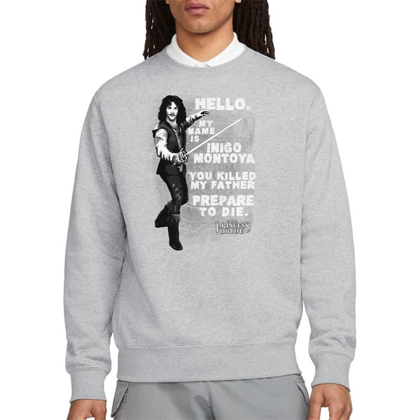 The Princess Bride Unisex Adult Hello Again Sweatshirt