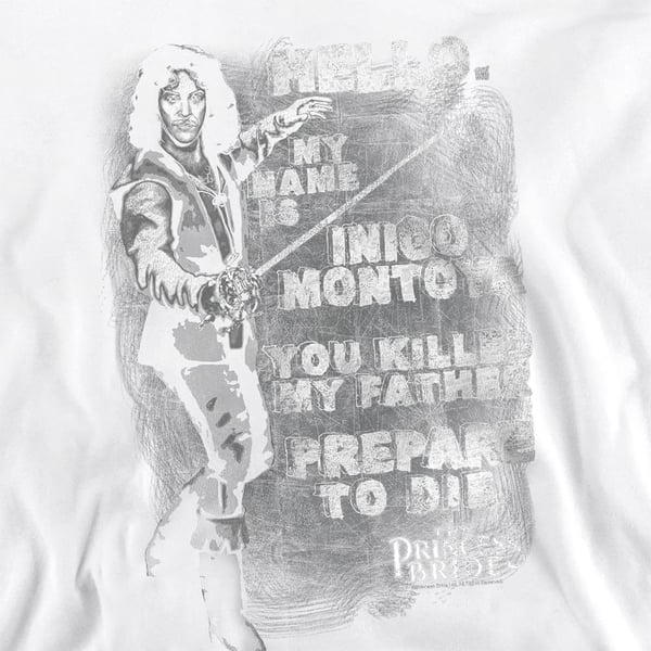 The Princess Bride Unisex Adult Hello Again Sweatshirt