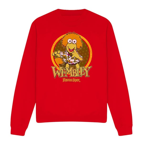 Fraggle Rock Unisex Adult Wembley Circle Sweatshirt