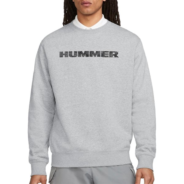 Hummer Unisex Adult Distressed Logo Sweatshirt