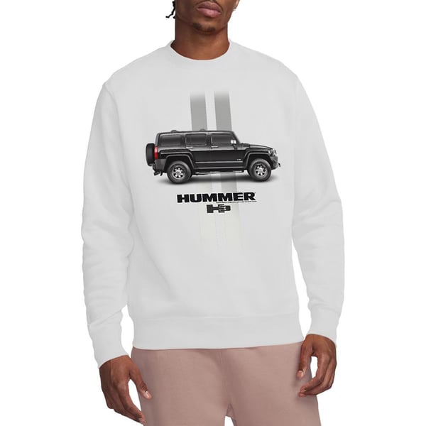 Hummer Unisex Adult H3 Stripes Sweatshirt