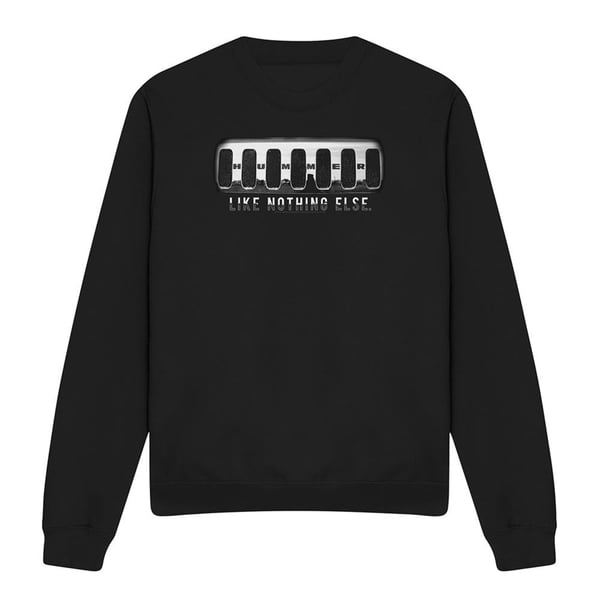 Hummer Unisex Adult Grill Logo Sweatshirt