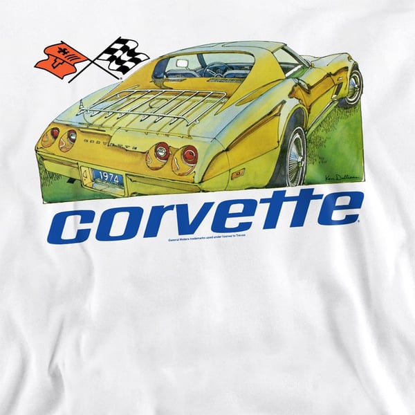 Chevrolet Unisex Adult Corvette 74 Sweatshirt