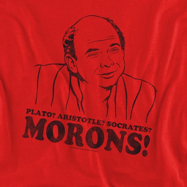 The Princess Bride Unisex Adult Morons Sweatshirt