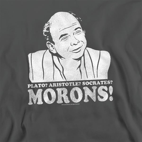 The Princess Bride Unisex Adult Morons Sweatshirt