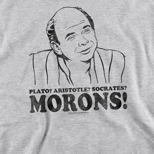 The Princess Bride Unisex Adult Morons Sweatshirt
