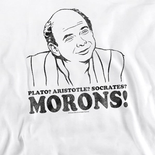 The Princess Bride Unisex Adult Morons Sweatshirt